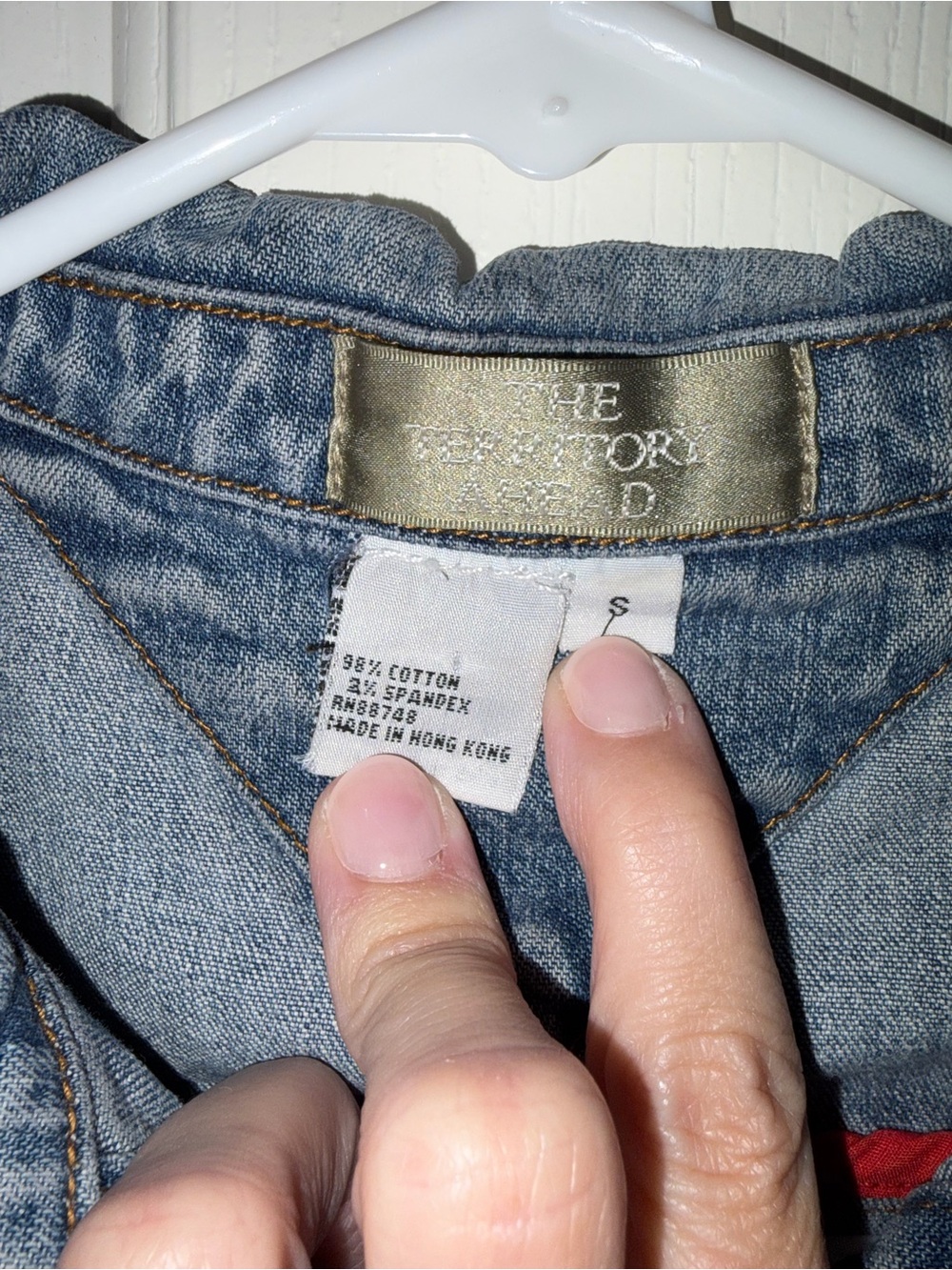 The Territory Ahead Light Blue Denim Jacket - Picture 6 of 7